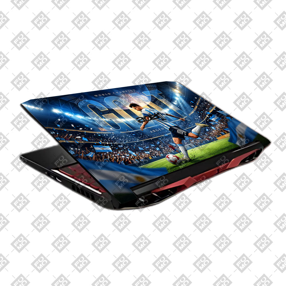 Messi World Champ Energy Acer Nitro 5 AN515 45, 55, 57 Laptop Skin