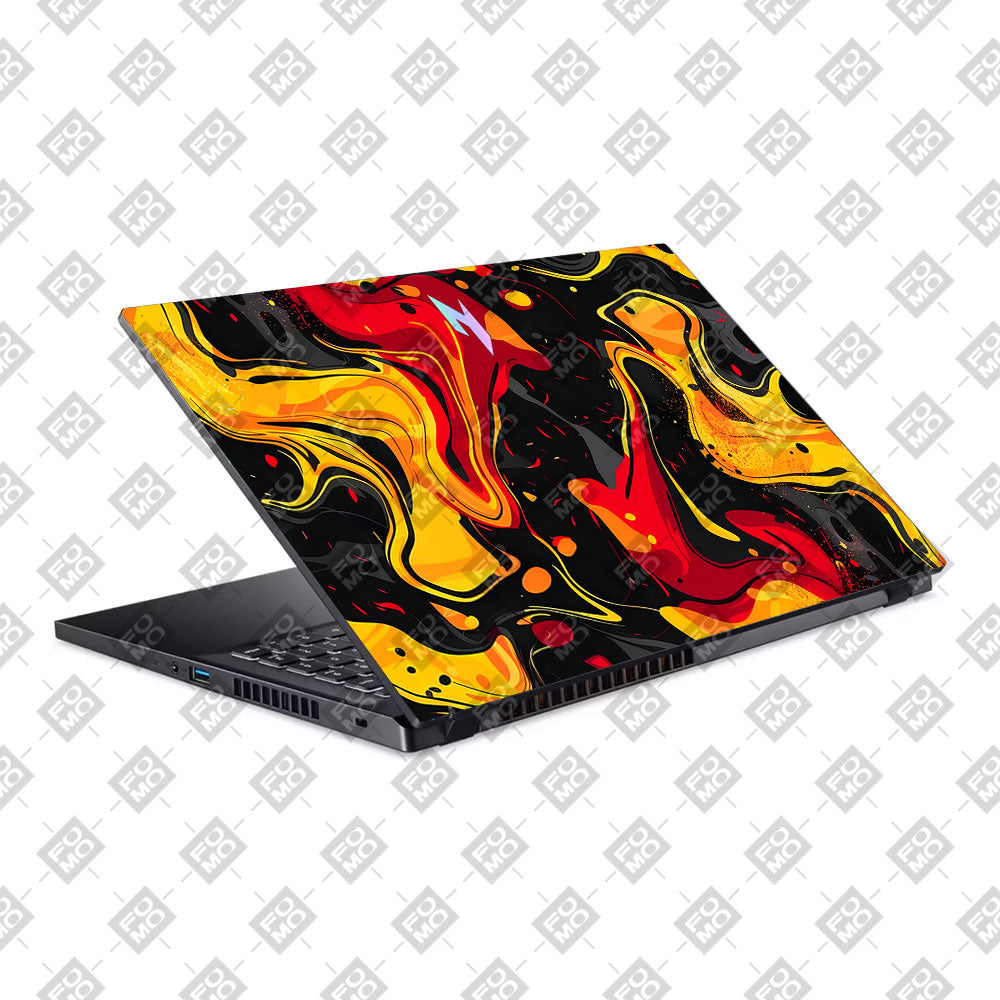Lava Burst Acer Nitro V ANV15 51 55CA Laptop Skin