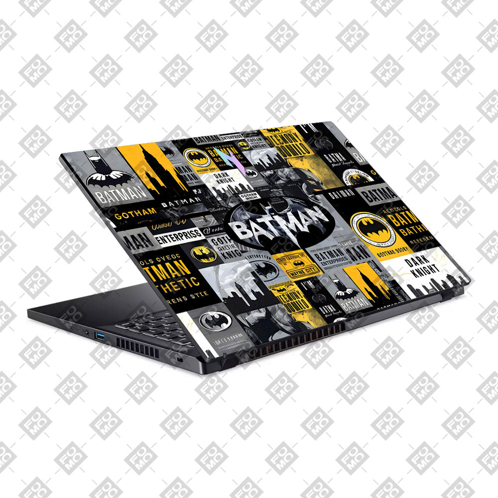 Batman Collage Acer Nitro V ANV15 51 55CA Laptop Skin