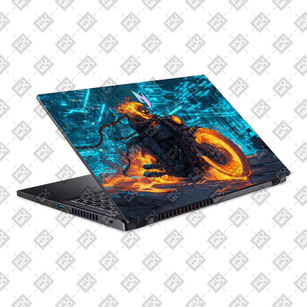 Hellfire Rider Acer Nitro V ANV15 51 55CA Laptop Skin