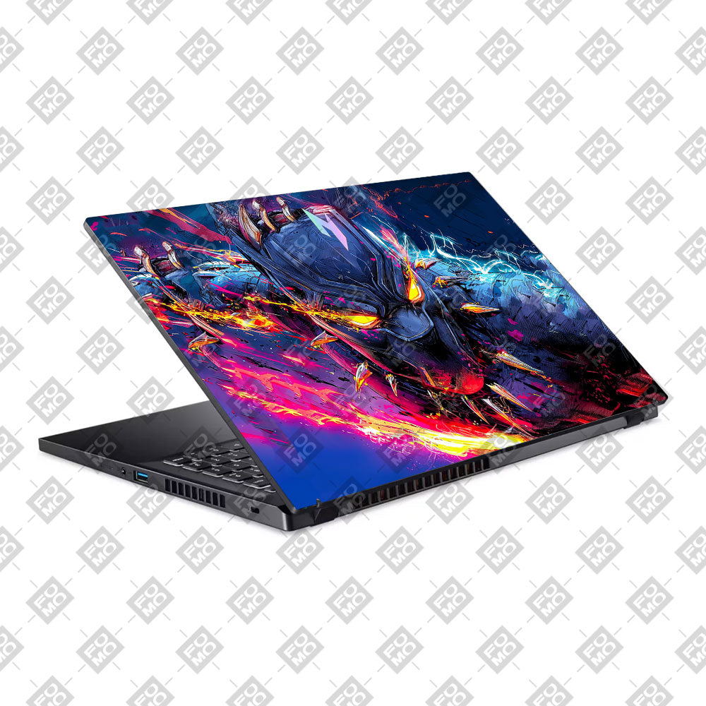 Vibranium Fury Wakandan Charge Acer Nitro V ANV15 51 55CA Laptop Skin