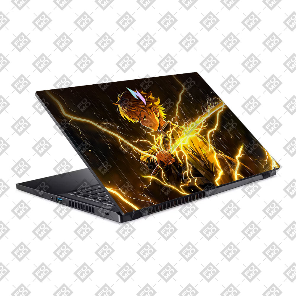 Thunder Soul Lightning Zenitsu Acer Nitro V ANV15 51 55CA Laptop Skin