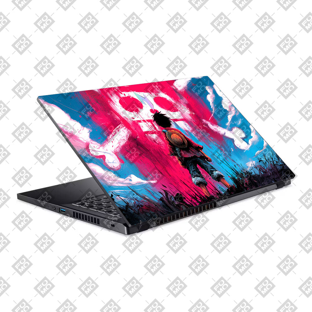Straw Hat Graffiti One Piece Acer Nitro V ANV15 51 55CA Laptop Skin