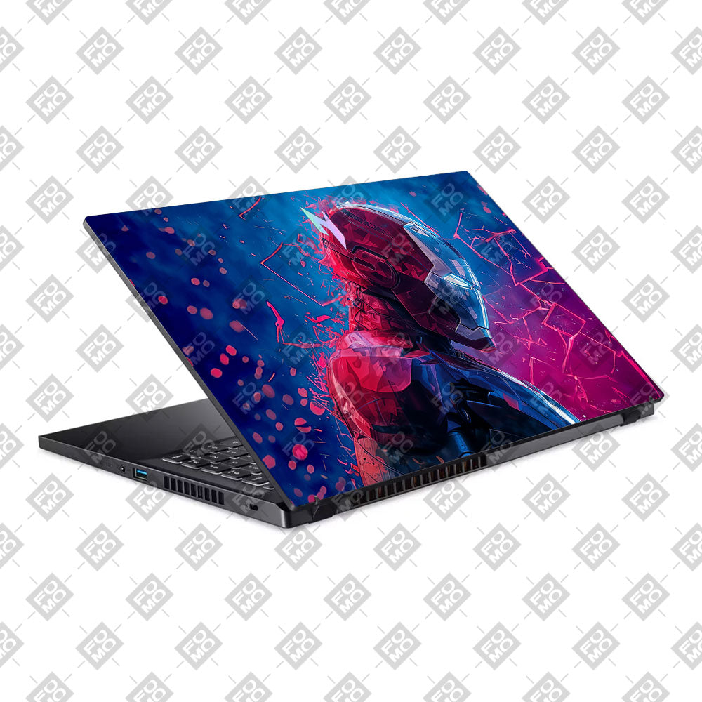 Iron Man Neon Tech Acer Nitro V ANV15 51 55CA Laptop Skin