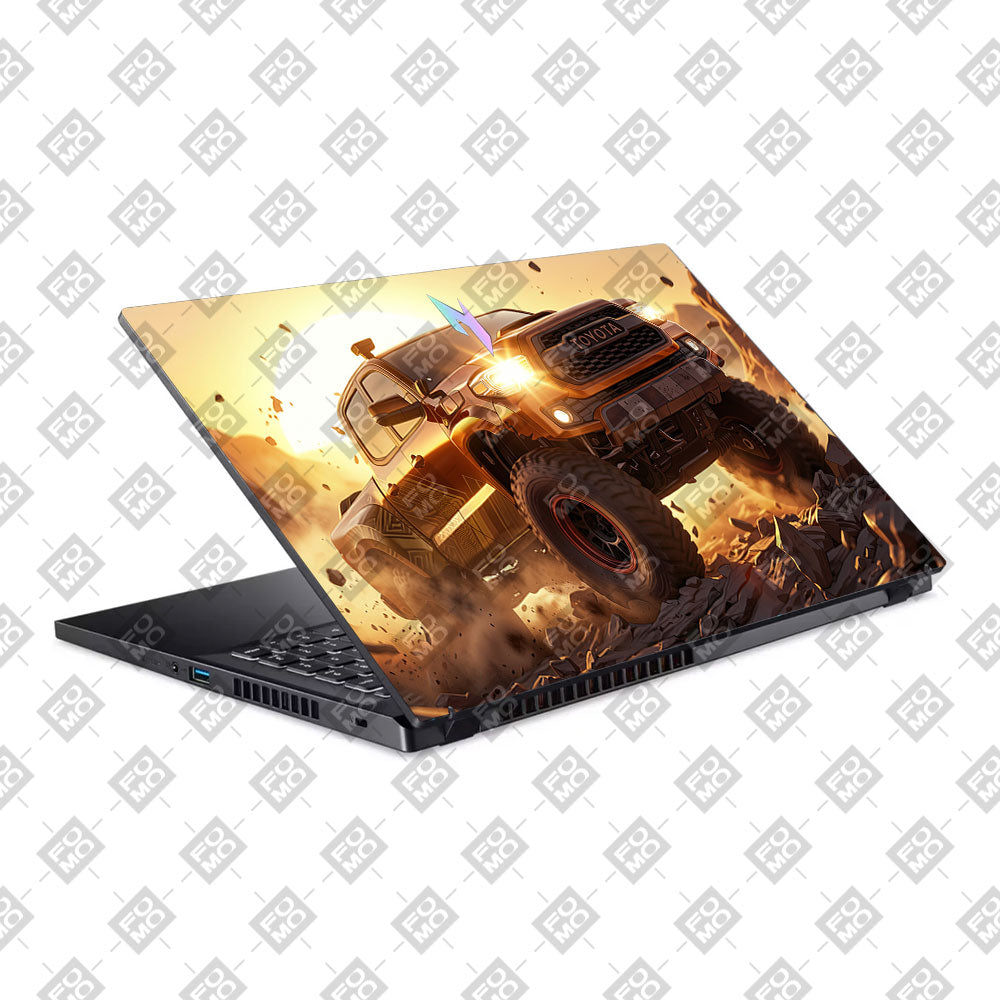 Toyota Off Road Beast Acer Nitro V ANV15 51 55CA Laptop Skin