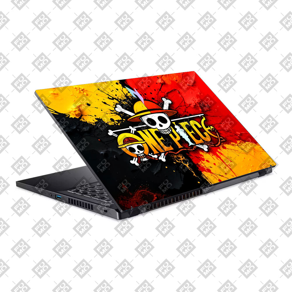 One Piece Paint Splash Acer Nitro V ANV15 51 55CA Laptop Skin