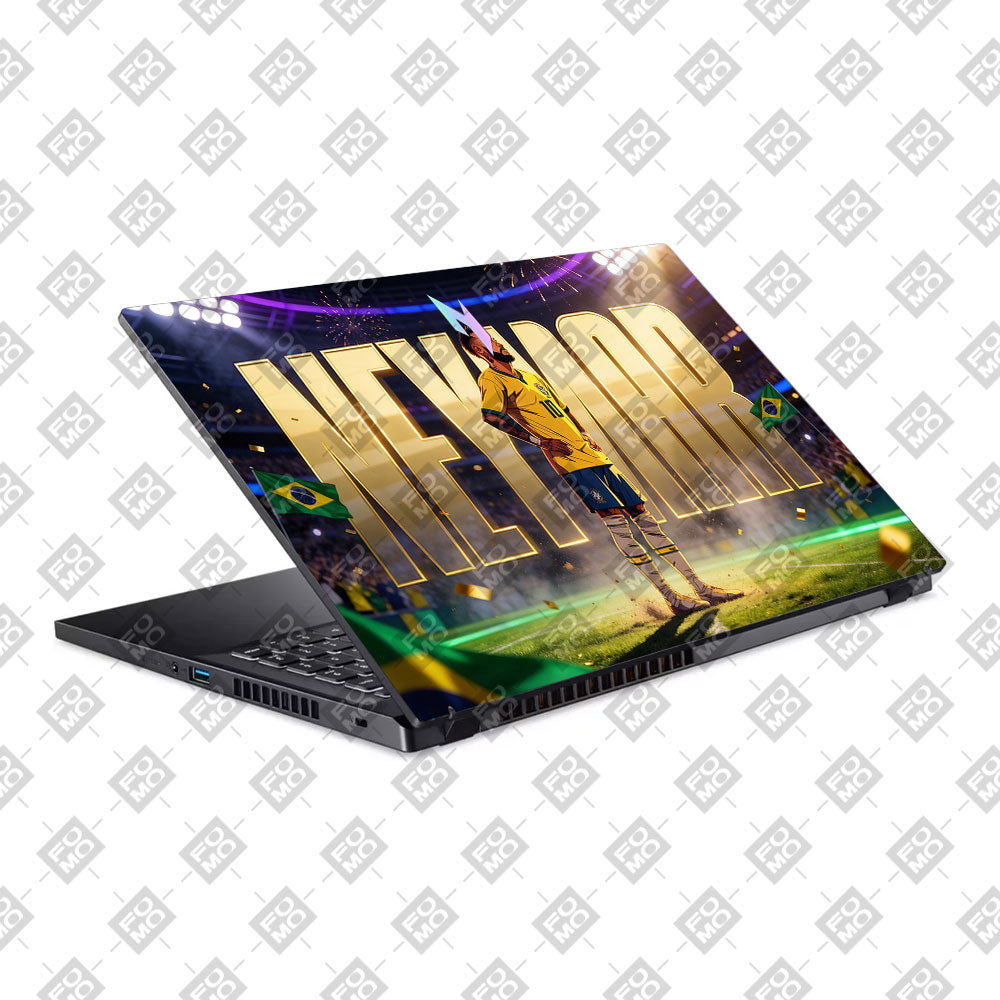 Neymar Golden Aura Acer Nitro V ANV15 51 55CA Laptop Skin