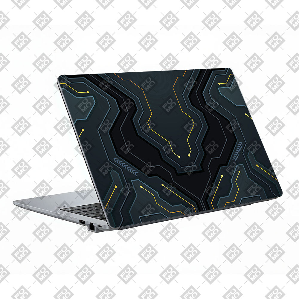 Futuristic Techno Asus ExpertBook P1503 Laptop Skin