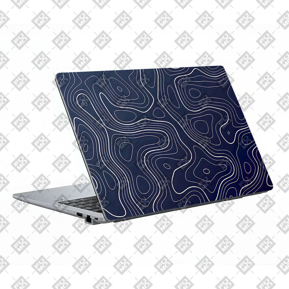 Fluid Lines Design Asus ExpertBook P1503 Laptop Skin