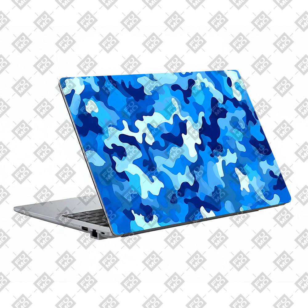Arctic Blue Camo Pattern Asus ExpertBook P1503 Laptop Skin