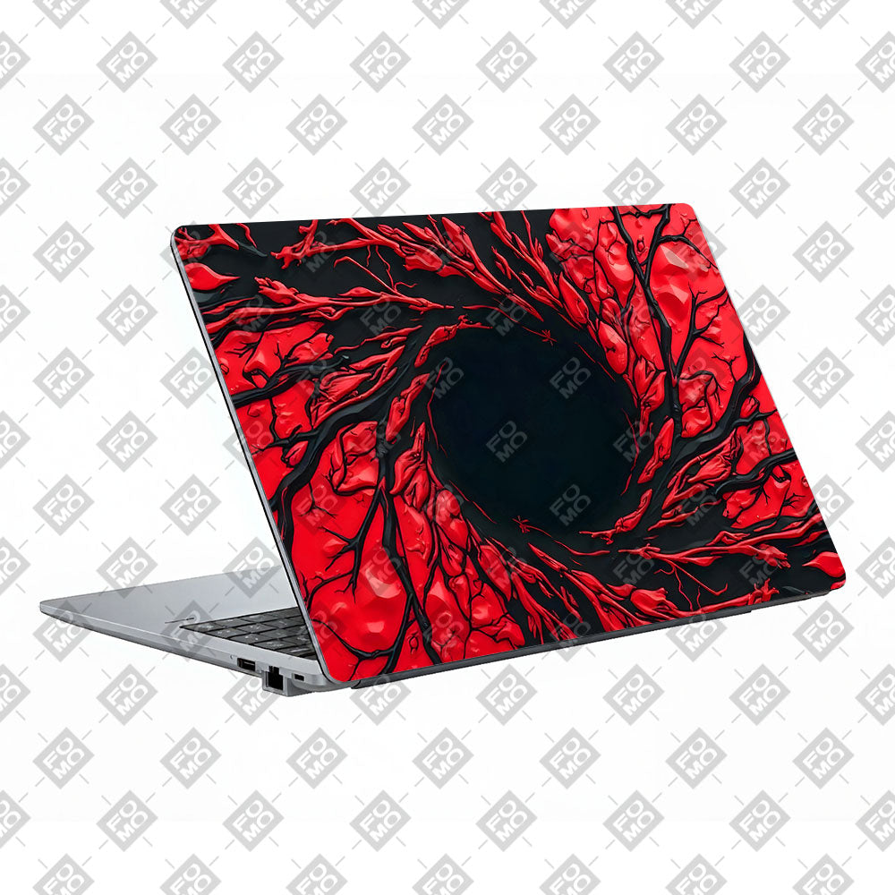 Spiderman Web Red Asus ExpertBook P1503 Laptop Skin