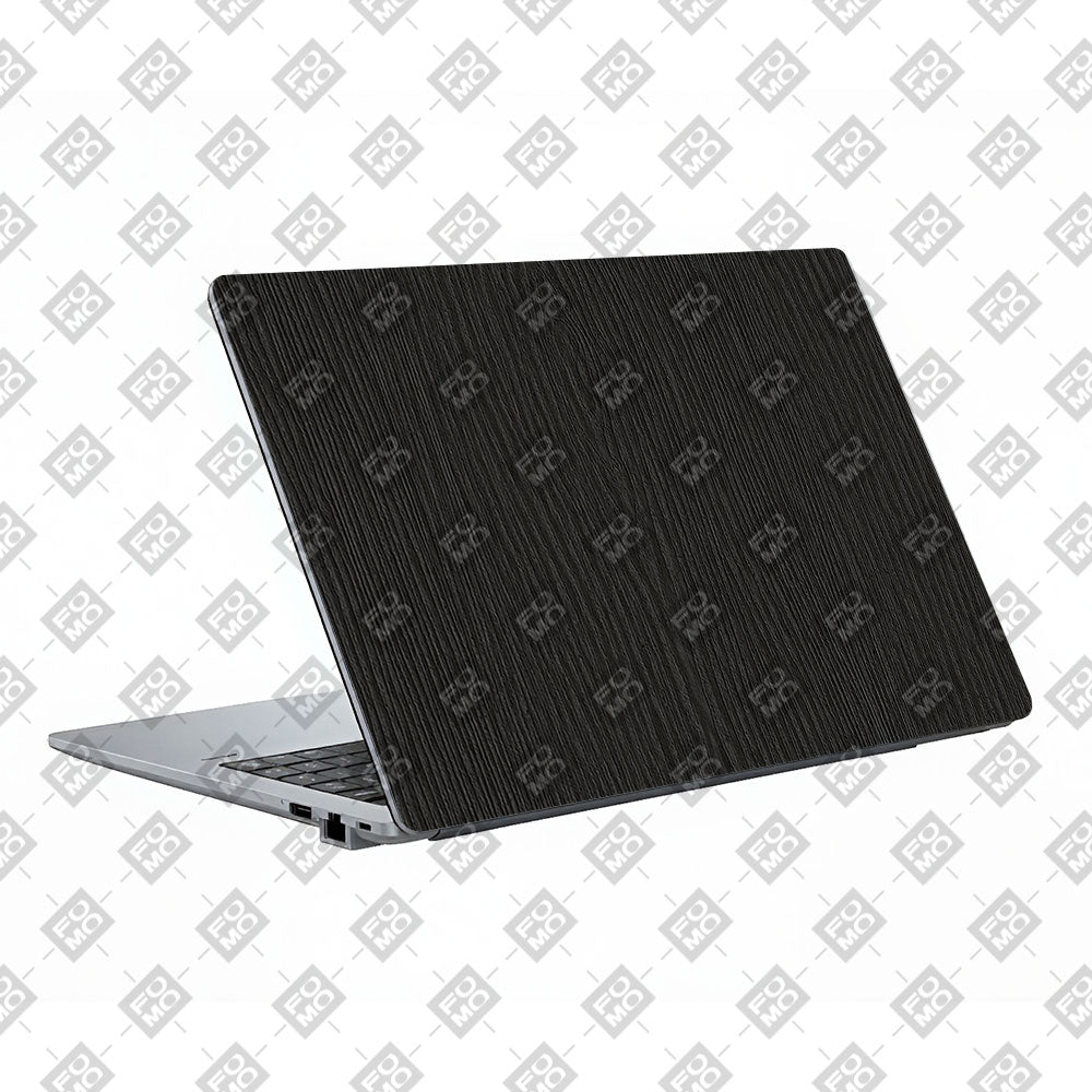 Textured Black Wood Asus ExpertBook P1503 Laptop Skin