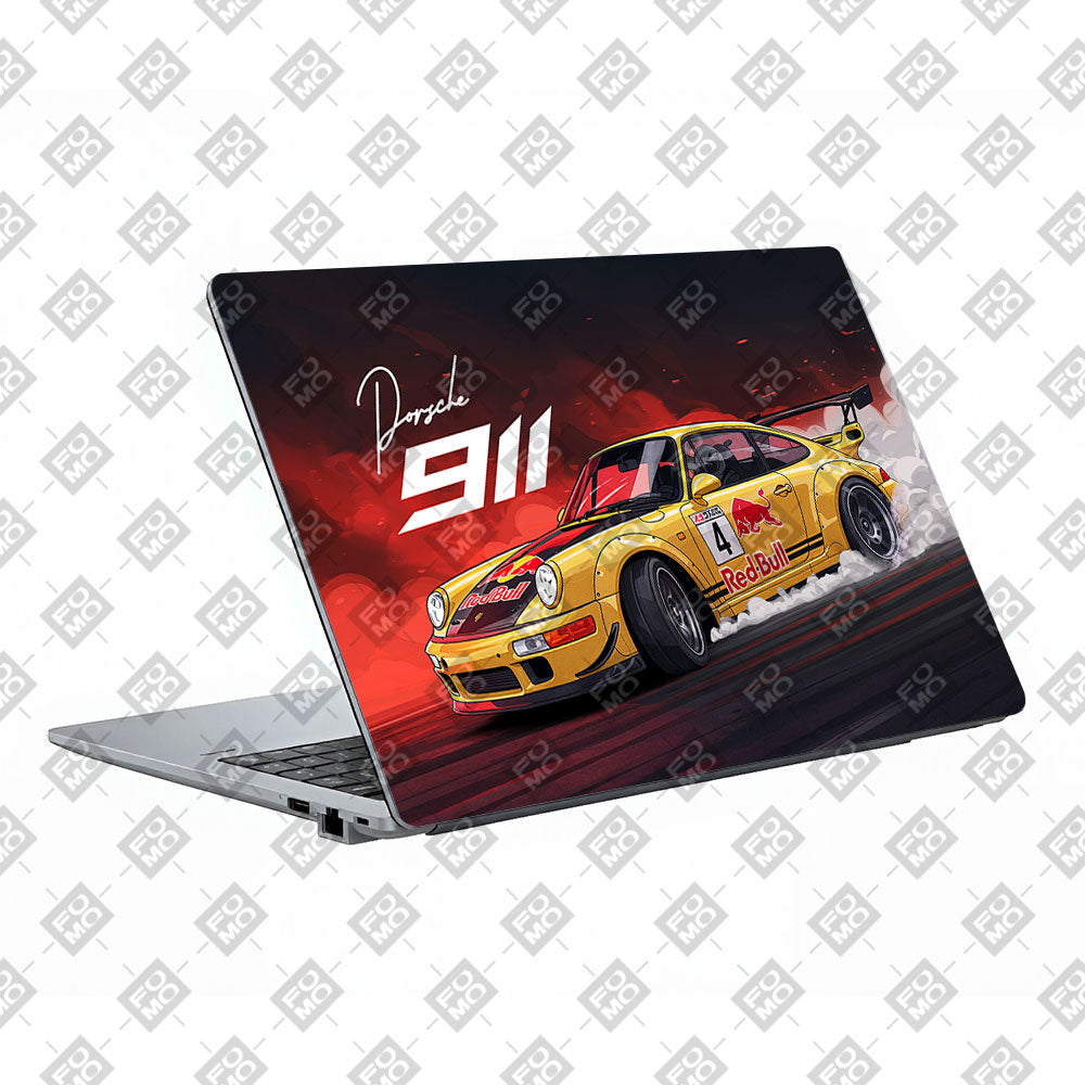 Porsche 911 Red Bull Classic Racer Asus ExpertBook P1503 Laptop Skin