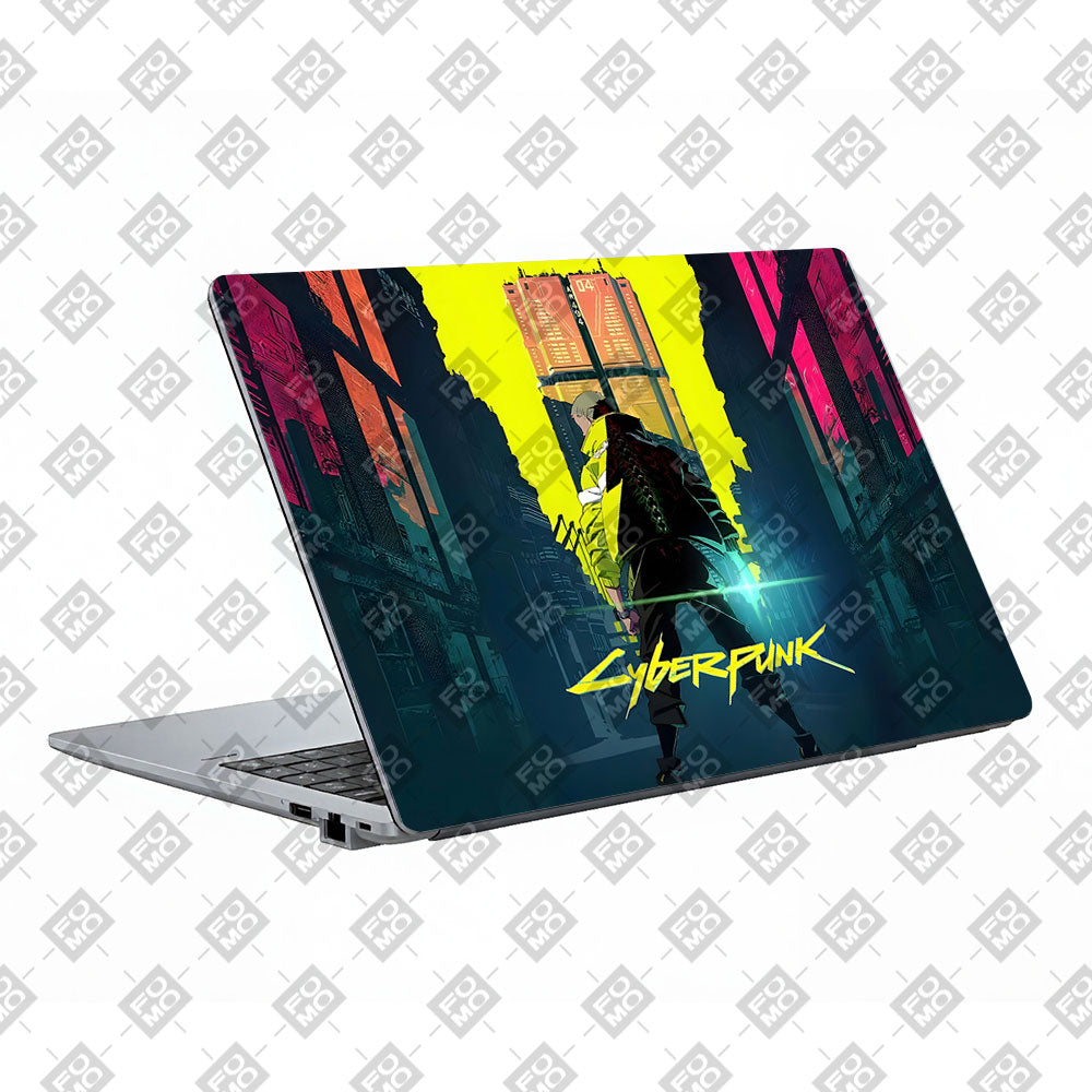Cyberpunk Uprising Asus ExpertBook P1503 Laptop Skin