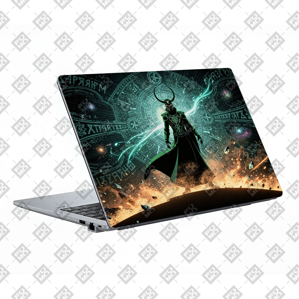 Loki God of Mischief Neon Asus ExpertBook P1503 Laptop Skin