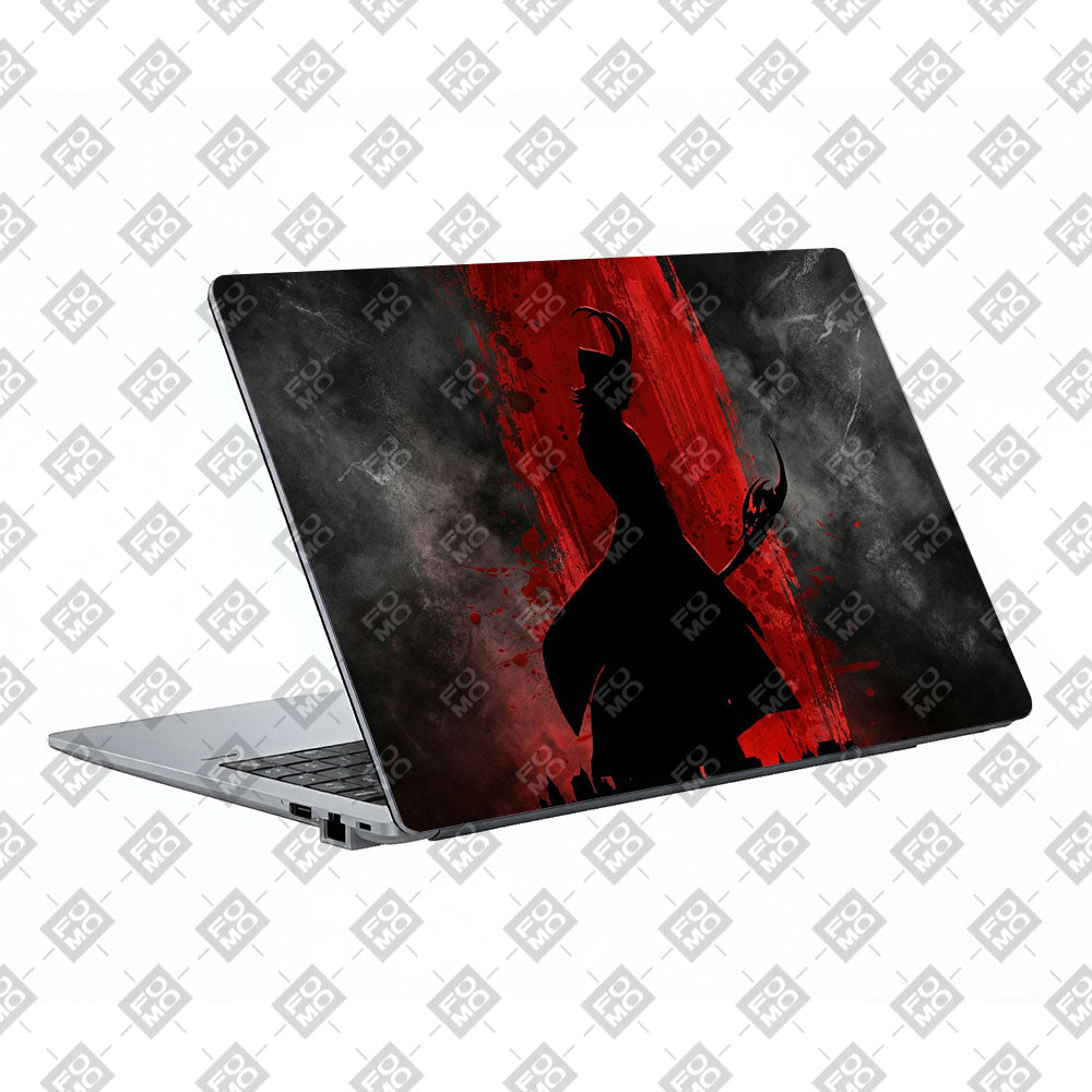 Loki Silhouette Red Strike Asus ExpertBook P1503 Laptop Skin