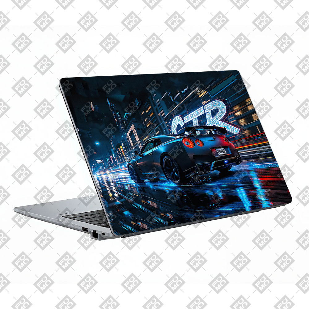 Neon GTR Nights Asus ExpertBook P1503 Laptop Skin