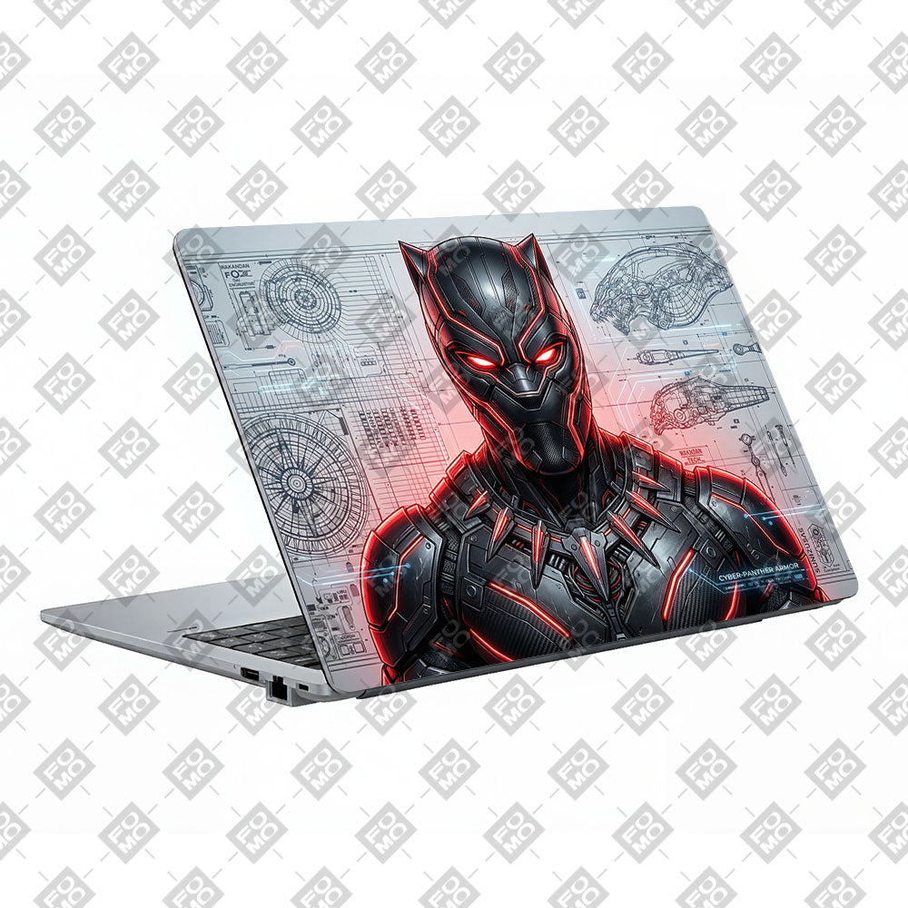 Black Panther Vibranium Tech Asus ExpertBook P1503 Laptop Skin