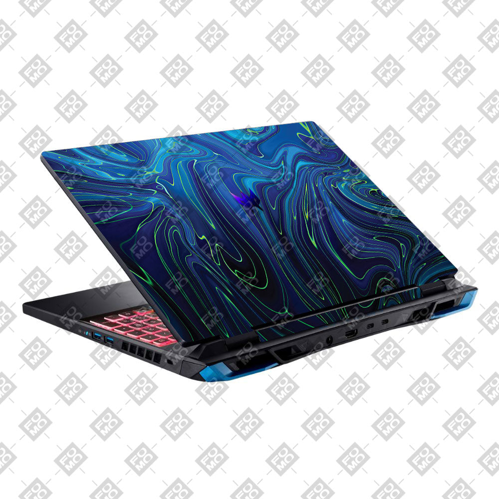 Cobalt Liquid Design Acer Predator Helios Neo 16 N22Q22B Laptop Skin