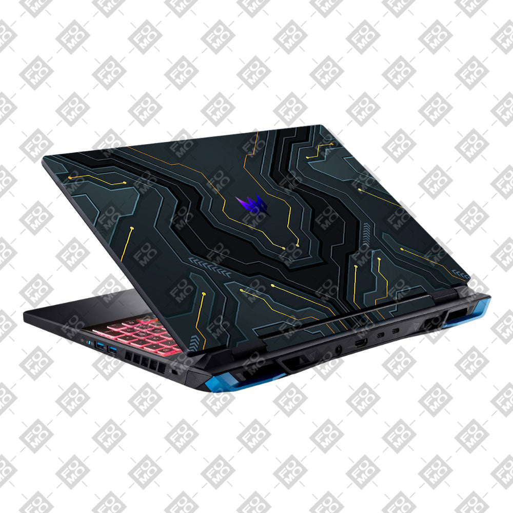 Futuristic Techno Acer Predator Helios Neo 16 N22Q22B Laptop Skin