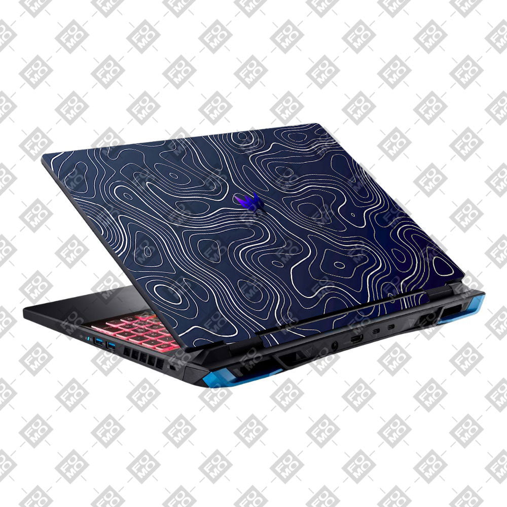 Fluid Lines Design Acer Predator Helios Neo 16 N22Q22B Laptop Skin