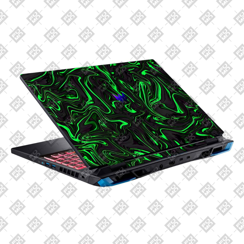 Neon Green Marble Acer Predator Helios Neo 16 N22Q22B Laptop Skin