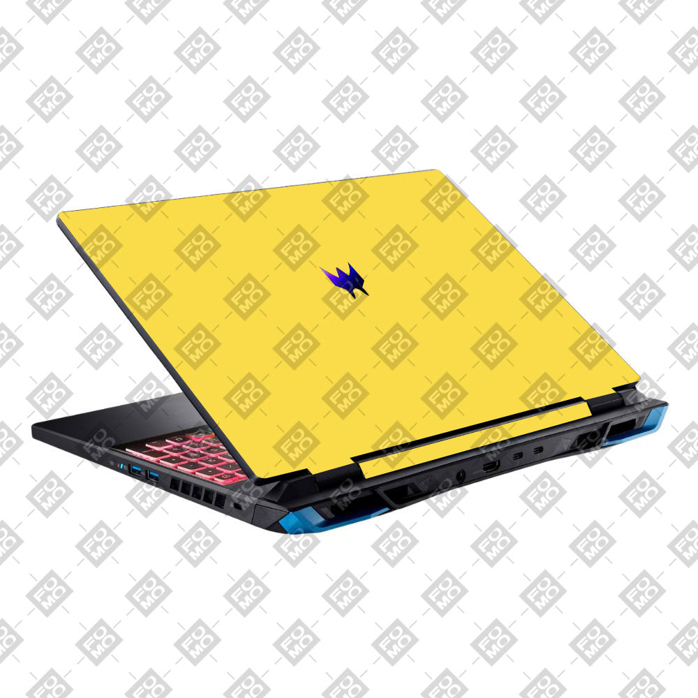 Textured Yellow Acer Predator Helios Neo 16 N22Q22B Laptop Skin