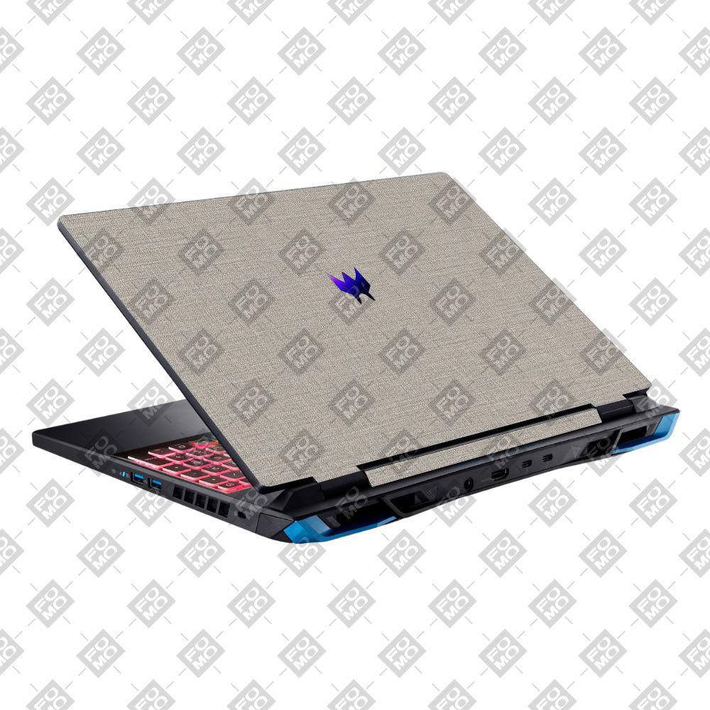 Textured Fabric Grey Acer Predator Helios Neo 16 N22Q22B Laptop Skin