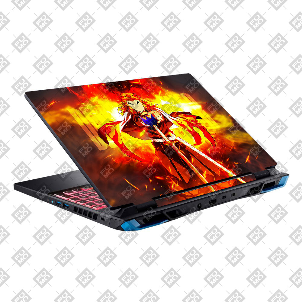 Flame Hashira Rengoku Acer Predator Helios Neo 16 N22Q22B Laptop Skin