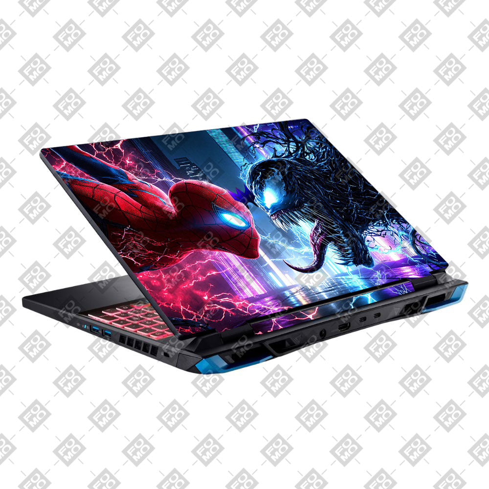 Spiderman vs Venom Showdown Acer Predator Helios Neo 16 N22Q22B Laptop Skin