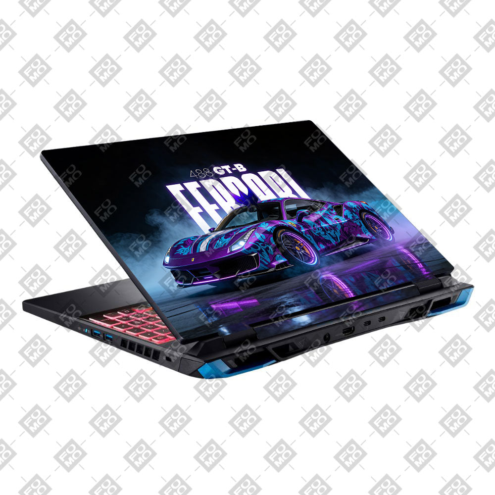 Psycho Drive Ferrari 488 Acer Predator Helios Neo 16 N22Q22B Laptop Skin