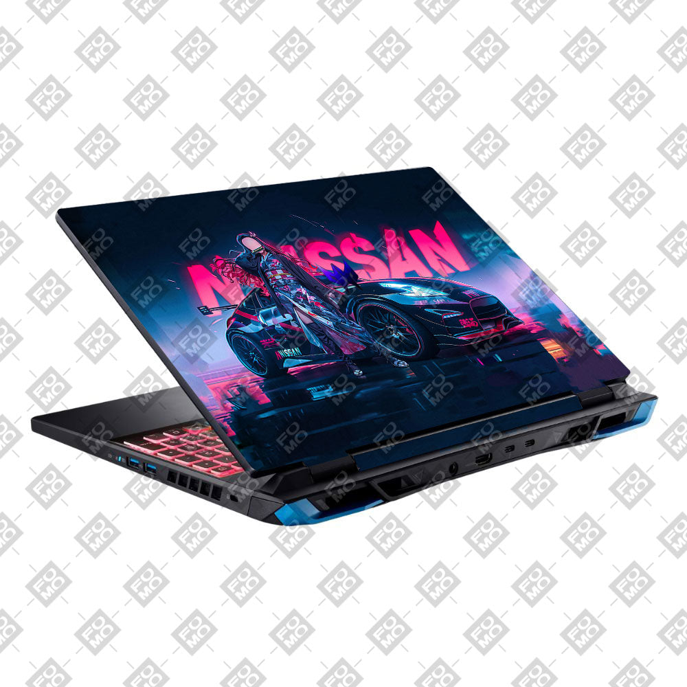 Neon Bloom Nezuko Racer Acer Predator Helios Neo 16 N22Q22B Laptop Skin
