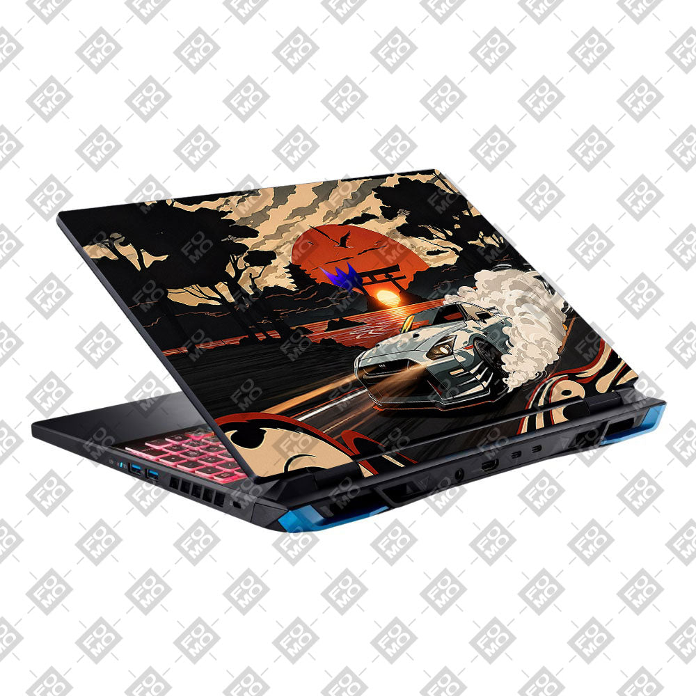 Samurai Rising Sun GTR Acer Predator Helios Neo 16 N22Q22B Laptop Skin