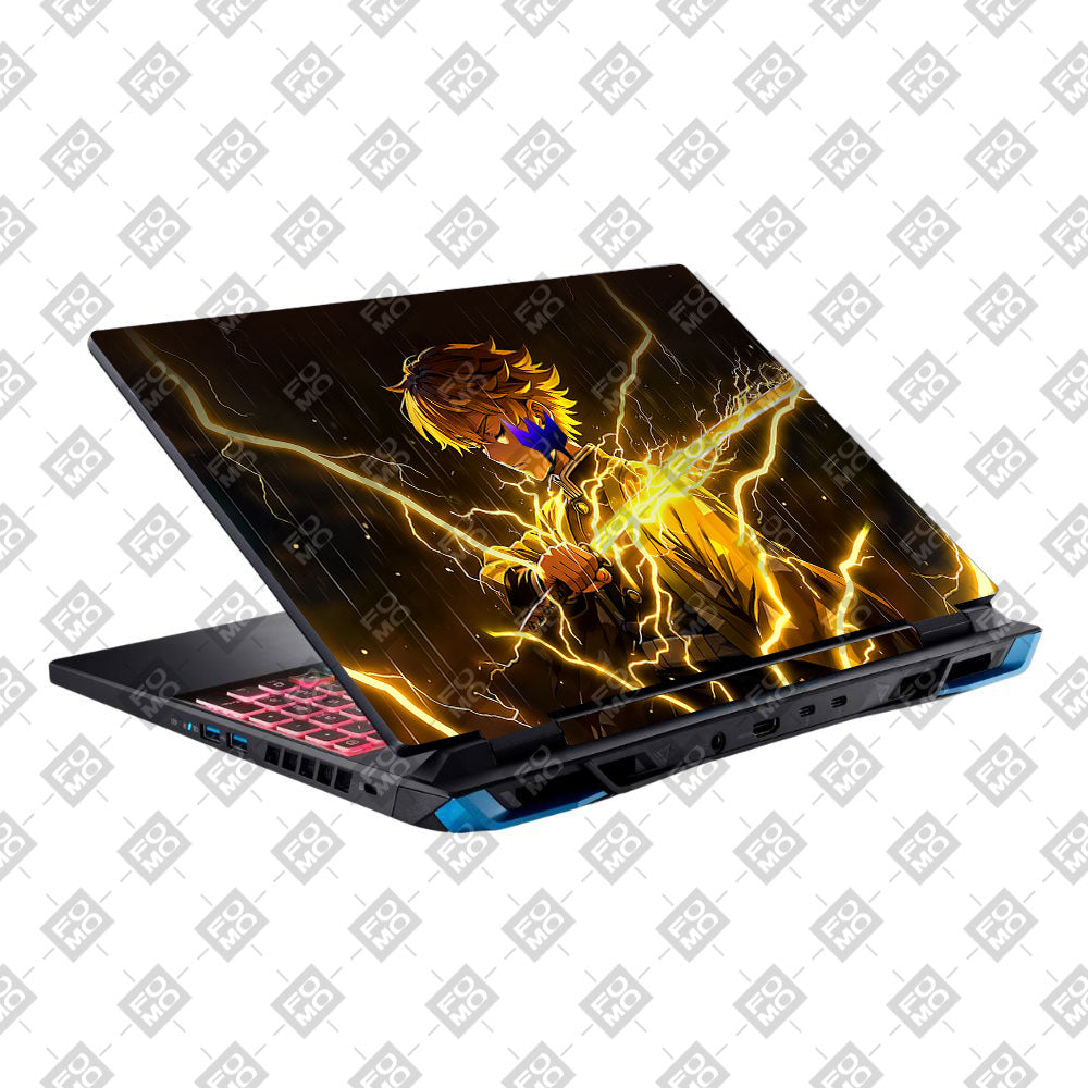 Thunder Soul Lightning Zenitsu Acer Predator Helios Neo 16 N22Q22B Laptop Skin