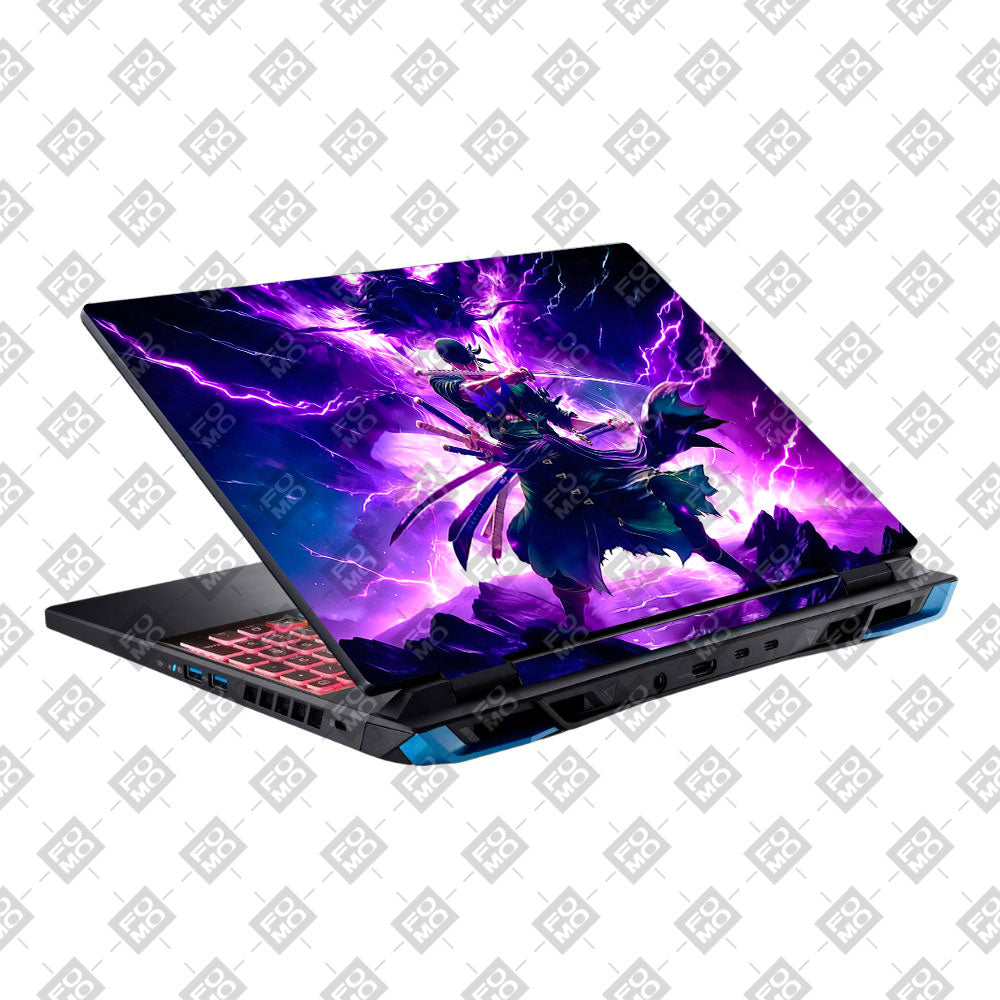 Roronoa Zoro Hell Mode Acer Predator Helios Neo 16 N22Q22B Laptop Skin
