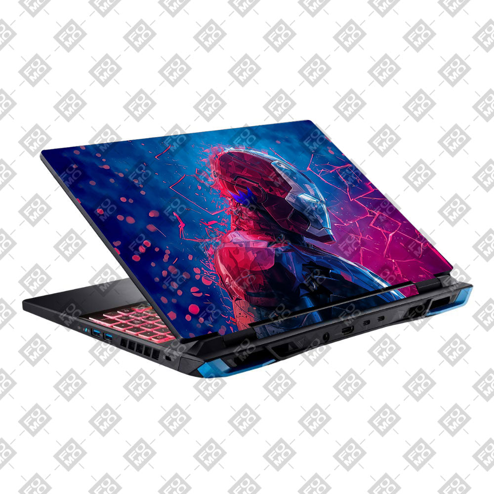 Iron Man Neon Tech Acer Predator Helios Neo 16 N22Q22B Laptop Skin