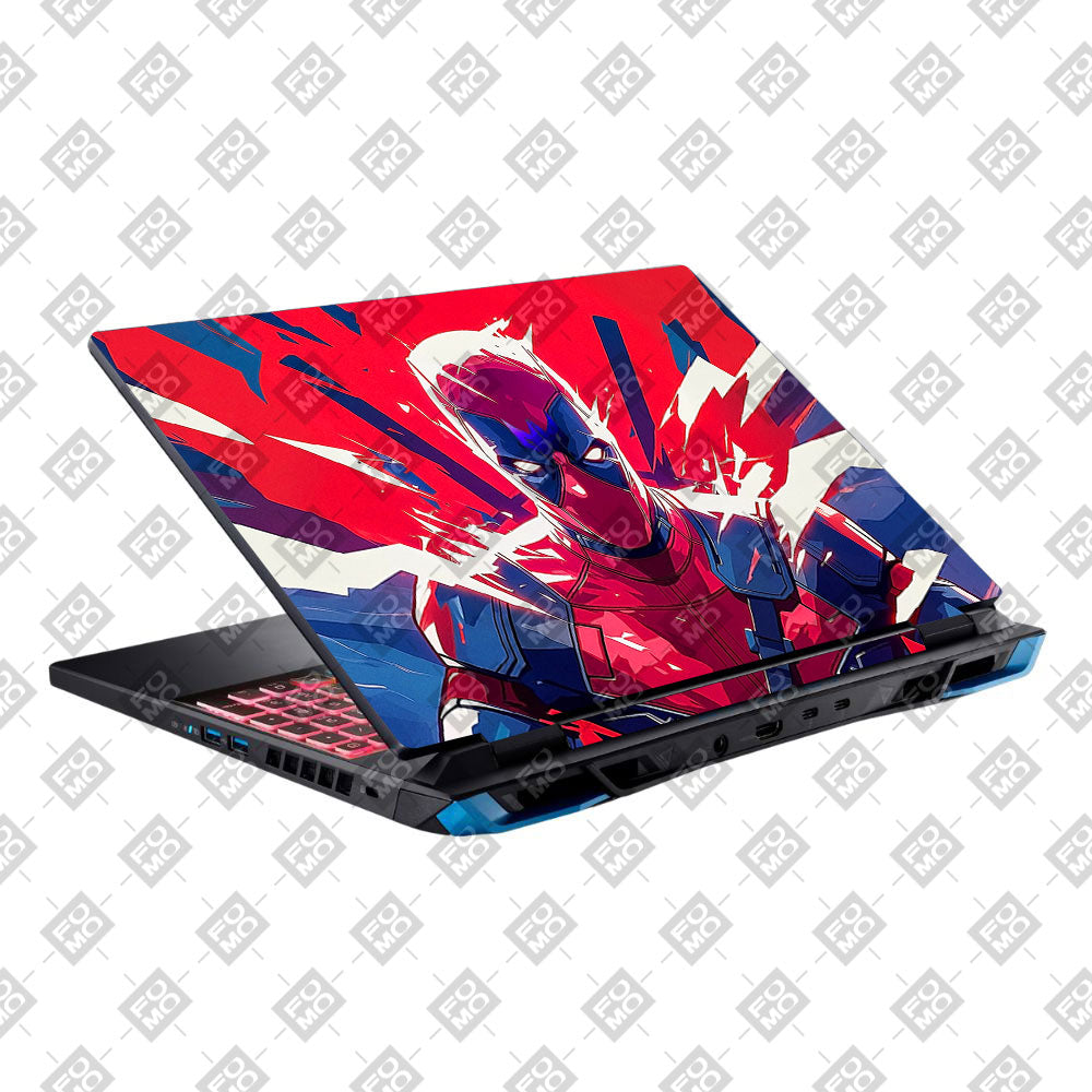 Deadpool Power Burst Acer Predator Helios Neo 16 N22Q22B Laptop Skin