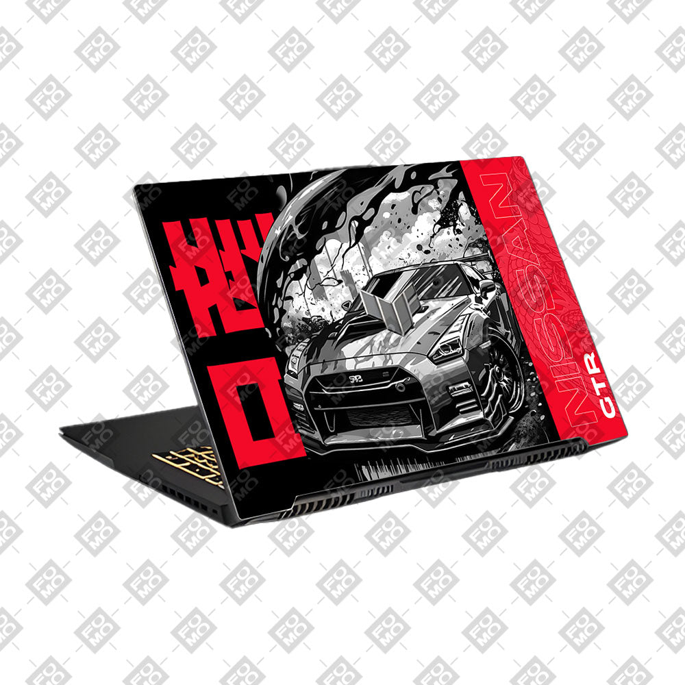 Nissan GTR Thrill Asus TUF Gaming F17 FX707Z Laptop Skin