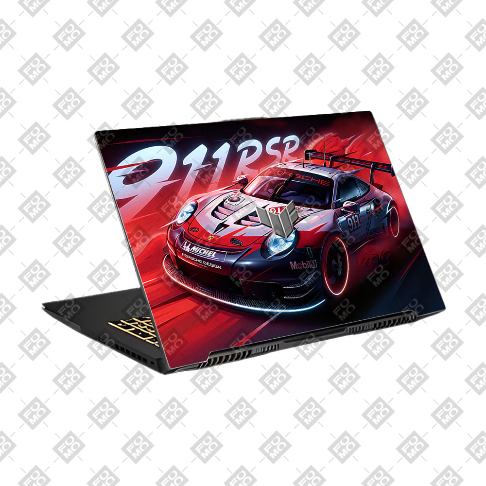 Porsche 911 RSR Asus TUF Gaming F17 FX707Z Laptop Skin