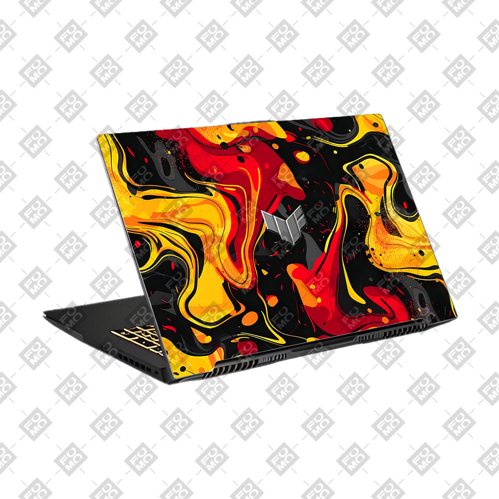 Lava Burst Asus TUF Gaming F17 FX707Z Laptop Skin