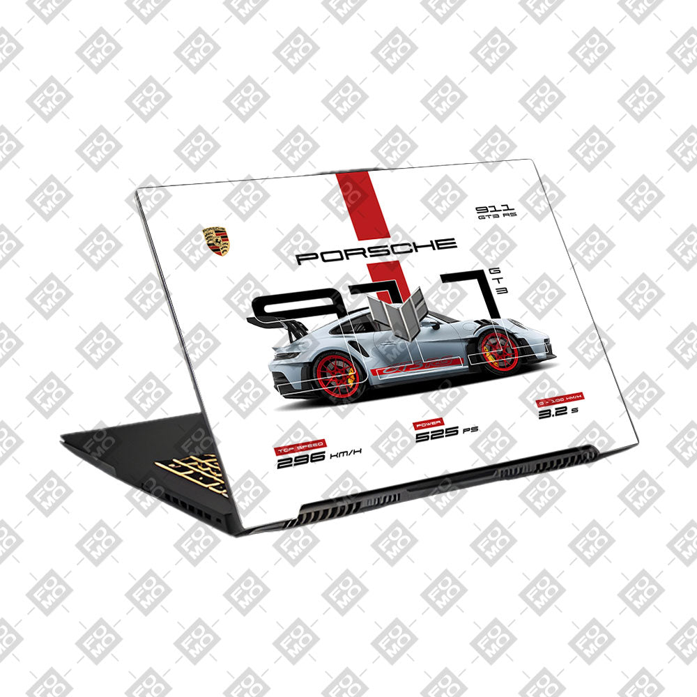 Porsche 911 GT3 RS Asus TUF Gaming F17 FX707Z Laptop Skin