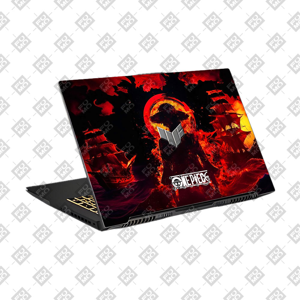 Luffy's Burning Tide Asus TUF Gaming F17 FX707Z Laptop Skin