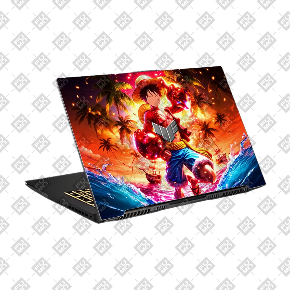 Luffy's Radiant Will Asus TUF Gaming F17 FX707Z Laptop Skin