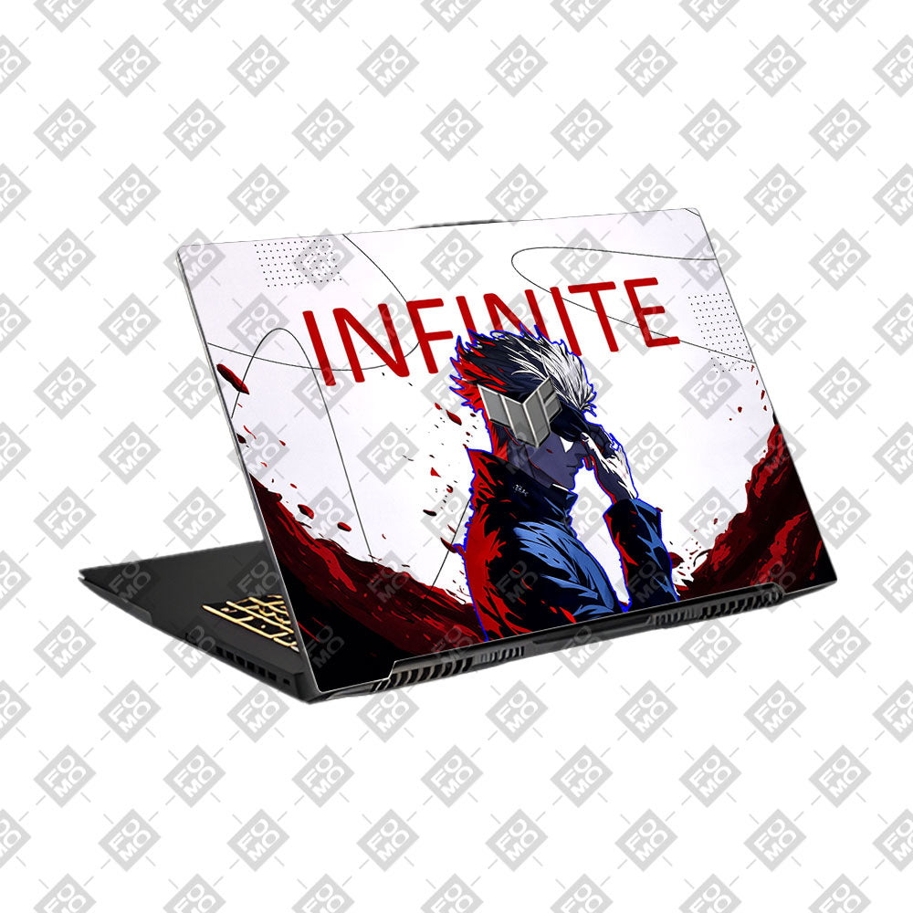 Blue Aura Sorcerer Asus TUF Gaming F17 FX707Z Laptop Skin