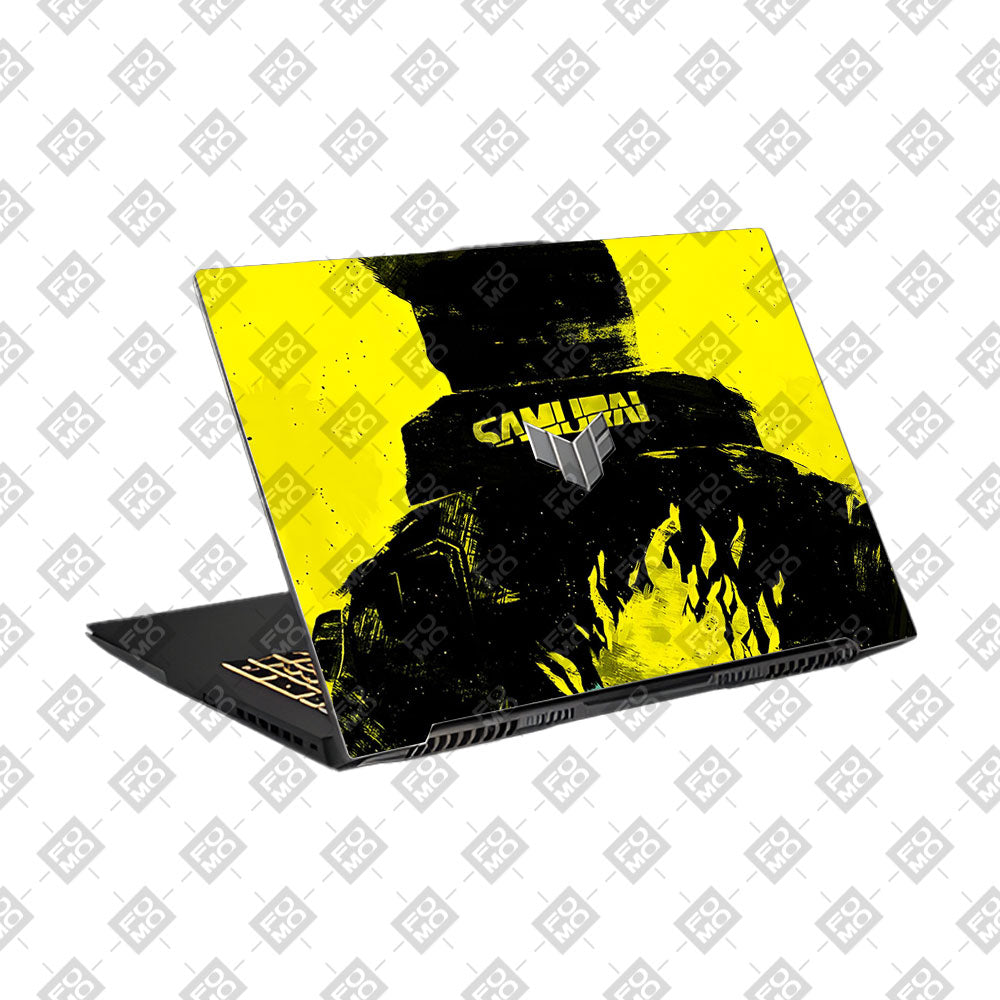 Backlit SAMURAI Jacket Asus TUF Gaming F17 FX707Z Laptop Skin
