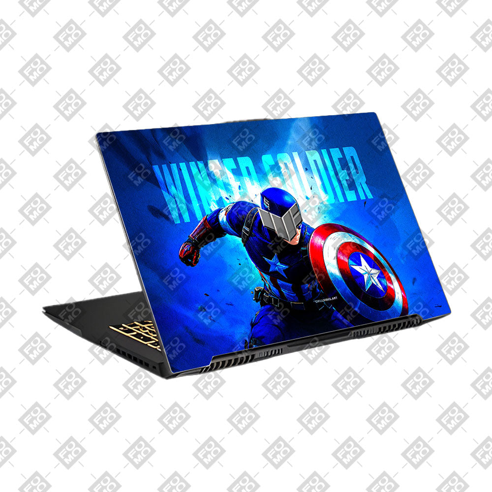 Shield of Justice Captain America Asus TUF Gaming F17 FX707Z Laptop Skin