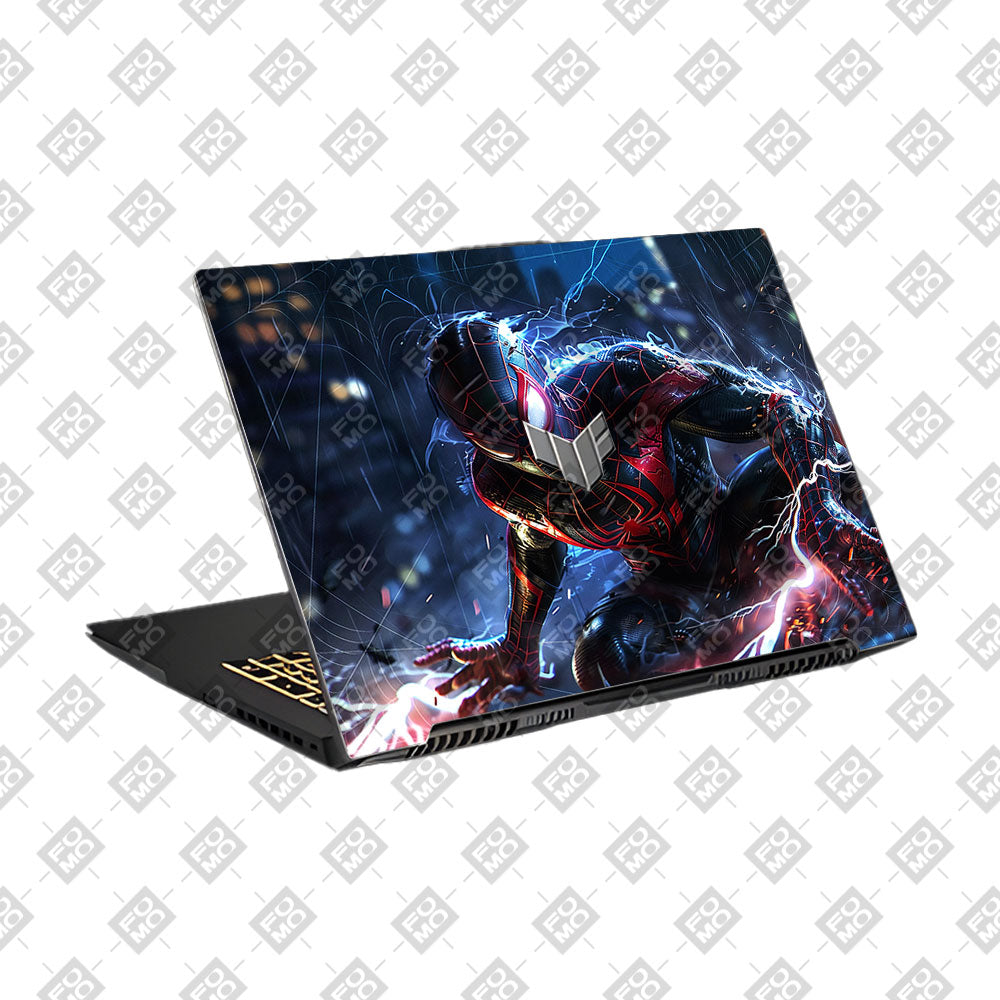 Miles Morales Shockwave Asus TUF Gaming F17 FX707Z Laptop Skin
