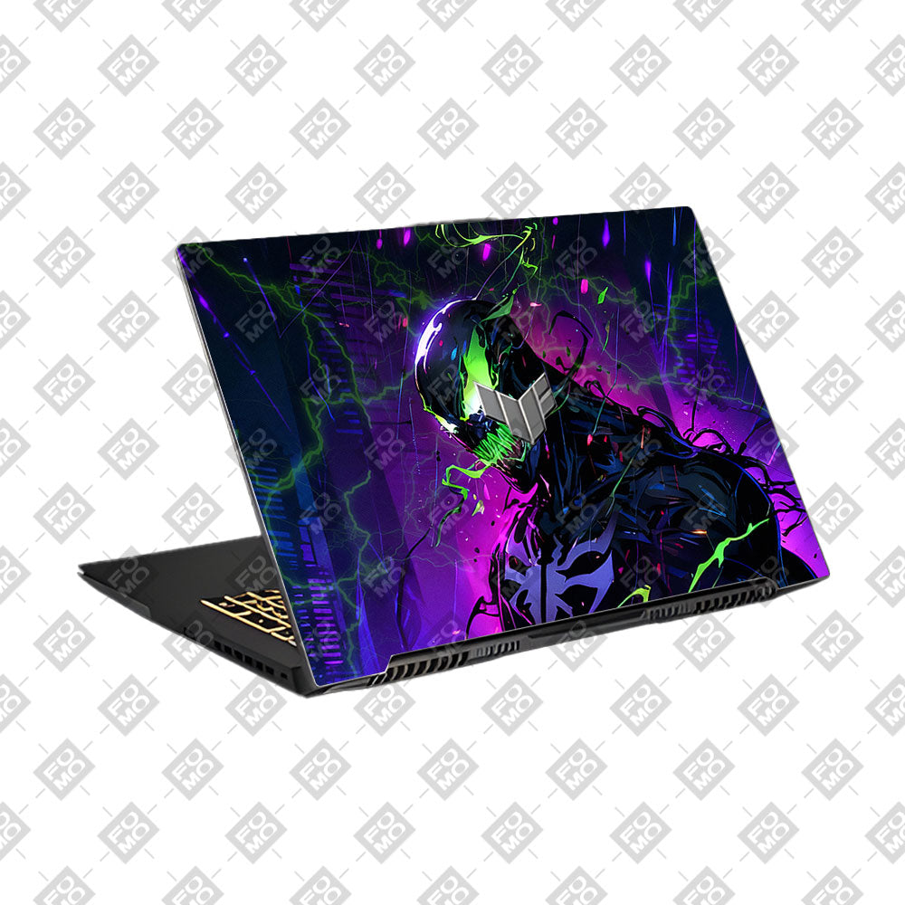 Venom Chaos Surge Asus TUF Gaming F17 FX707Z Laptop Skin