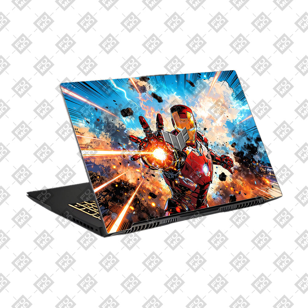 Iron Impact The Arc Reactor Asus TUF Gaming F17 FX707Z Laptop Skin