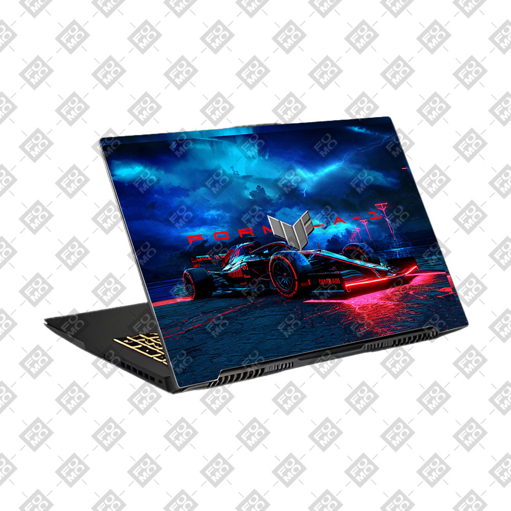 Fututristic Formula 1 Asus TUF Gaming F17 FX707Z Laptop Skin